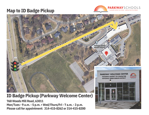 ID Badge Pickup Location